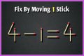 Matchstick Riddle: Solve 1x5=8 by Moving Just 1 Stick