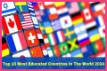 Top 10 Most Educated Countries in 2023