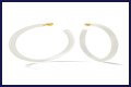 White Hoop Earrings a la Tracee Ellis Ross’ Alison Lou Pair