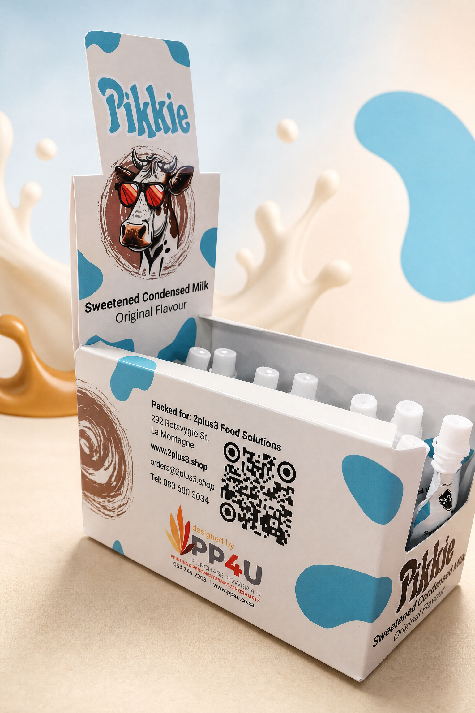 Pikkie Sweetened Condensed Milk - Box of 20